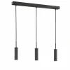 SCHÖNER WOHNEN-Kollektion Éclairage Led|Suspension STINA LED Noir, 3 lumières