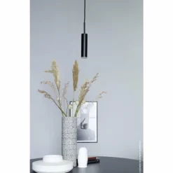 SCHÖNER WOHNEN-Kollektion Éclairage Led|Suspension STINA LED Noir, 1 lumière