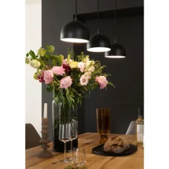 SCHÖNER WOHNEN-Kollektion Suspensions|Suspension Kia Noir, 3 lumières