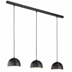 SCHÖNER WOHNEN-Kollektion Suspensions|Suspension Kia Noir, 3 lumières