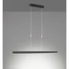 SCHÖNER WOHNEN-Kollektion Éclairage Led|Suspension SCHÖNER-WOHNEN-Kollektion Straight LED Noir, 1 lumière