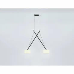 Luminaires Serien Lighting Éclairage Led|Suspension Serien Lighting TWIN Suspension LED Noir, 1 lumière