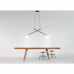 Luminaires Serien Lighting Éclairage Led|Suspension Serien Lighting TWIN Suspension LED Noir, 1 lumière