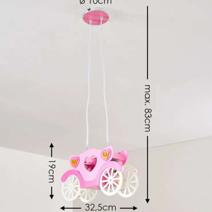 hofstein Suspensions|Suspension Srono Rose, 2 lumières