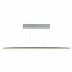 Luminaires Steinhauer Suspensions|Suspension Steinhauer Bande LED Acier brossé, 4 lumières