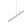 Luminaires Steinhauer Suspensions|Suspension Steinhauer Bande LED Acier brossé, 4 lumières