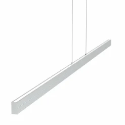 Luminaires Steinhauer Suspensions|Suspension Steinhauer Bande LED Acier brossé, 4 lumières