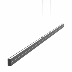 Luminaires Steinhauer Suspensions|Suspension Steinhauer Bande LED Noir, 4 lumières