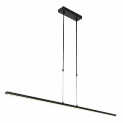 Luminaires Steinhauer Éclairage Led|Suspension Steinhauer Bande LED Noir, 3 lumières