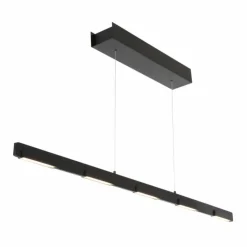 Luminaires Steinhauer Éclairage Led|Suspension Steinhauer Bloc LED Noir, 7 lumières