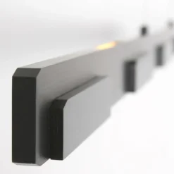 Luminaires Steinhauer Éclairage Led|Suspension Steinhauer Bloc LED Noir, 7 lumières