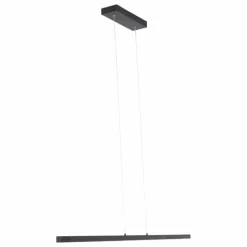 Luminaires Steinhauer Suspensions|Suspension Steinhauer Light Stripe LED Noir, 1 lumière