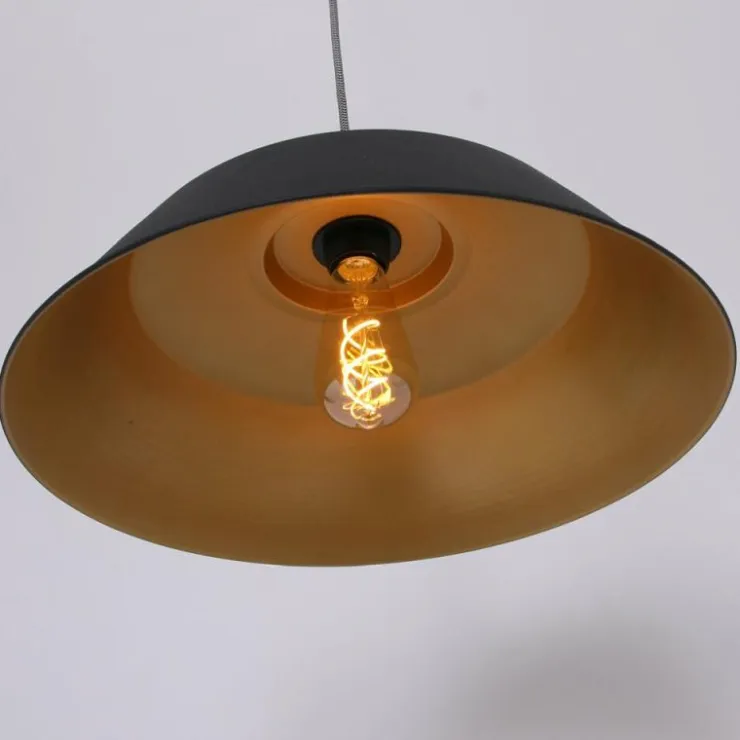 Luminaires Steinhauer Suspensions|Suspension Steinhauer Mexlite Noir, 1 lumière