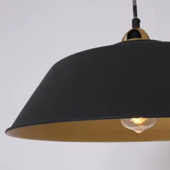 Luminaires Steinhauer Suspensions|Suspension Steinhauer Mexlite Noir, 1 lumière