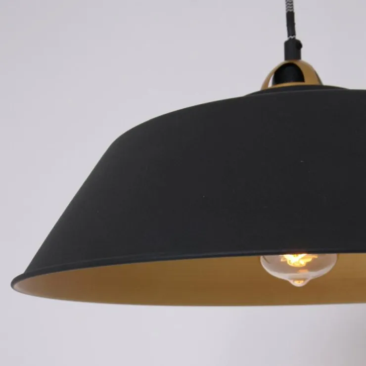 Luminaires Steinhauer Suspensions|Suspension Steinhauer Mexlite Noir, 1 lumière