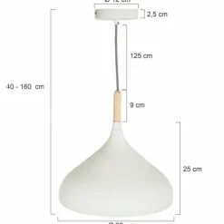 Luminaires Steinhauer Suspensions|Suspension Steinhauer Mexlite Blanc, 1 lumière