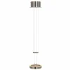 Luminaires Steinhauer Éclairage Led|Suspension Steinhauer Piola LED Acier brossé, 2 lumières