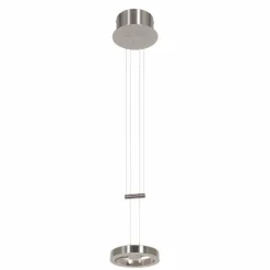 Luminaires Steinhauer Éclairage Led|Suspension Steinhauer Piola LED Acier brossé, 2 lumières