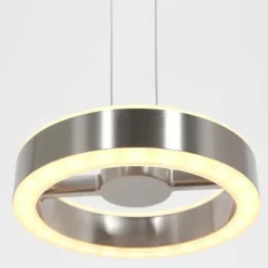 Luminaires Steinhauer Éclairage Led|Suspension Steinhauer Piola LED Acier brossé, 6 lumières