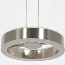 Luminaires Steinhauer Éclairage Led|Suspension Steinhauer Piola LED Acier brossé, 6 lumières