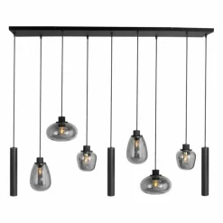 Luminaires Steinhauer Éclairage Led|Suspension Steinhauer Reflexion LED, 9 lumières