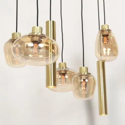 Luminaires Steinhauer Éclairage Led|Suspension Steinhauer Reflexion LED, 9 lumières