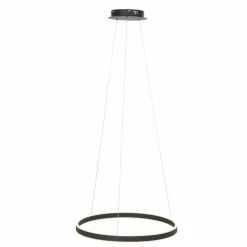 Luminaires Steinhauer Éclairage Led|Suspension Steinhauer Ringlux LED Noir, 2 lumières