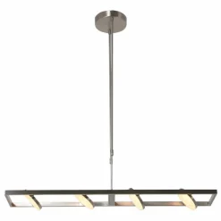Luminaires Steinhauer Éclairage Led|Suspension Steinhauer Soleil LED Acier brossé, 4 lumières