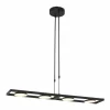 Luminaires Steinhauer Éclairage Led|Suspension Steinhauer Soleil LED Noir, 4 lumières