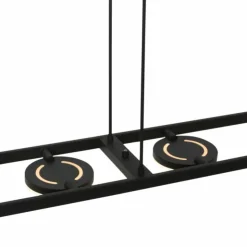 Luminaires Steinhauer Éclairage Led|Suspension Steinhauer Soleil LED Noir, 4 lumières
