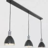 Luminaires Steinhauer Suspensions|Suspension Steinhauer Storm Noir, 3 lumières