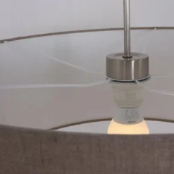Luminaires Steinhauer Suspensions|Suspension Steinhauer Stresa Acier inoxydable, 1 lumière