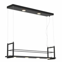 Luminaires Steinhauer Suspensions|Suspension Steinhauer Tør LED Noir, 6 lumières