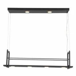 Luminaires Steinhauer Suspensions|Suspension Steinhauer Tør LED Noir, 6 lumières