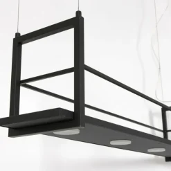 Luminaires Steinhauer Suspensions|Suspension Steinhauer Tør LED Noir, 6 lumières