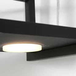 Luminaires Steinhauer Suspensions|Suspension Steinhauer Tør LED Noir, 6 lumières