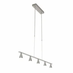 Luminaires Steinhauer Suspensions|Suspension Steinhauer Vortex Noir, 5 lumières