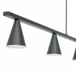 Luminaires Steinhauer Suspensions|Suspension Steinhauer Vortex Noir, 5 lumières
