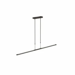 Luminaires Steinhauer Éclairage Led|Suspension Steinhauer ZELENA LED Noir, 3 lumières