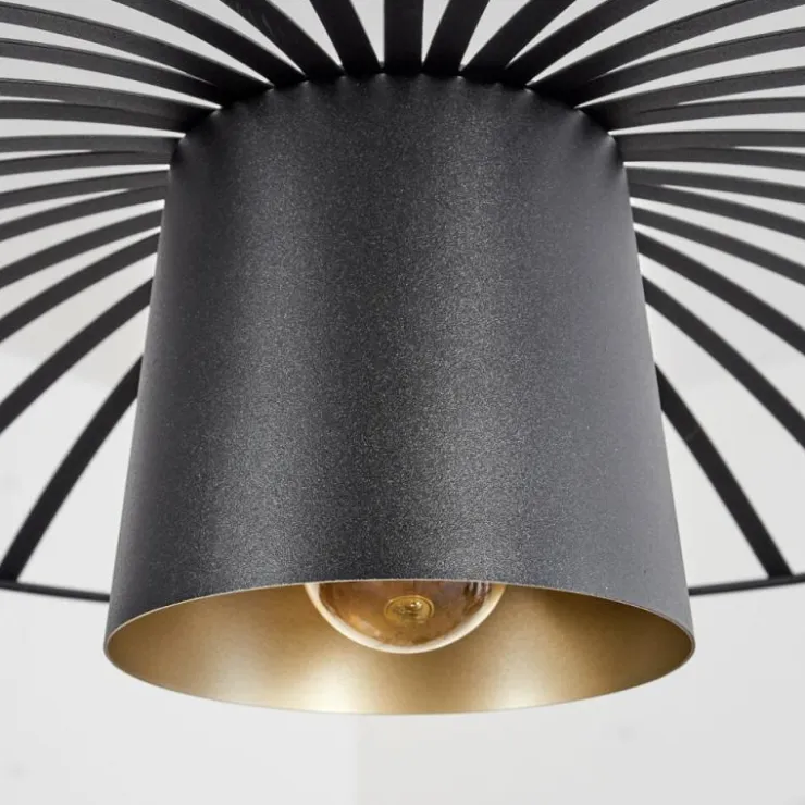 hofstein Suspensions|Suspension Tanakou Noir, 1 lumière