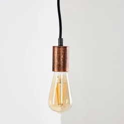 hofstein Suspensions|Suspension Tenna Cuivre, 1 lumière