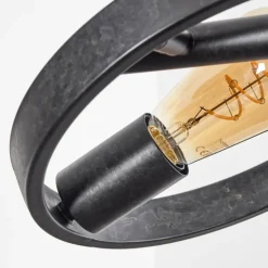 hofstein Suspensions|Suspension Theareabarivat Anthracite, 6 lumières