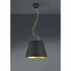 Luminaires Trio Suspensions|Suspension Trio ANDREUS Noir, 1 lumière