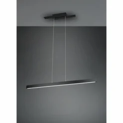 Luminaires Trio Éclairage Led|Suspension Trio Belfast LED Noir, 1 lumière
