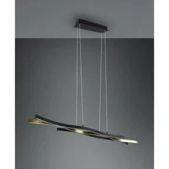 Luminaires Trio Suspensions|Suspension Trio Blaze LED Laiton, 1 lumière