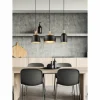 Luminaires Trio Suspensions|Suspension Trio Chiraz Noir, 3 lumières