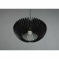 Luminaires Trio Suspensions|Suspension Trio Colino Noir, 1 lumière