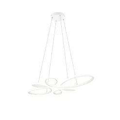 Luminaires Trio Éclairage Led|Suspension Trio FLY LED Blanc, 1 lumière