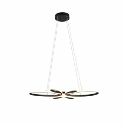 Luminaires Trio Éclairage Led|Suspension Trio FLY LED Noir, 1 lumière
