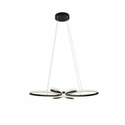 Luminaires Trio Éclairage Led|Suspension Trio FLY LED Noir, 1 lumière
